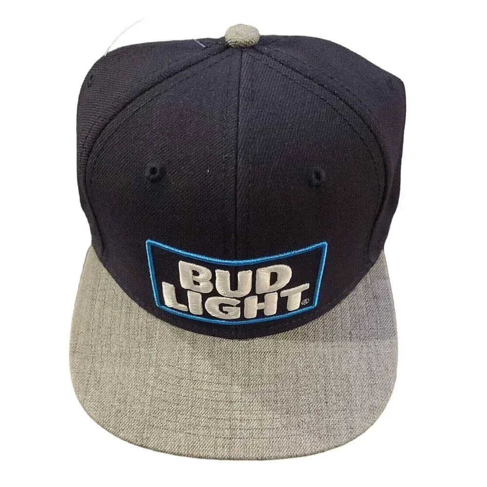 Bud Light Hat H3 Sportsgear Snap Back Adjustable Fit